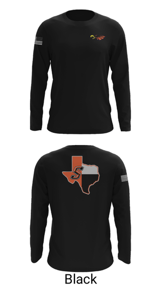 Long Sleeve Performance Shirt, Sanderson High School Football, Football, Teamtime, Team time, sublimation, custom sports apparel, team uniforms, spirit wear, spiritwear, sports uniforms, custom shirts, team store, custom team store, fundraiser sports, apparel fundraiser