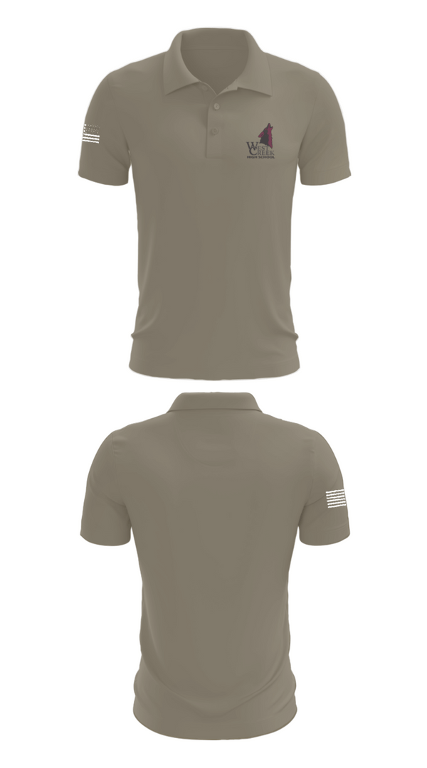 Short Sleeve Performance Polo, West Creek High School Cross Country, Cross Country, Teamtime, Team time, sublimation, custom sports apparel, team uniforms, spirit wear, spiritwear, sports uniforms, custom shirts, team store, custom team store, fundraiser sports, apparel fundraiser