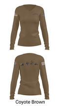 One GYm 38783624 Women's Long Sleeve V-neck Shirt - 17