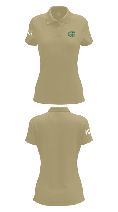 Wayland Union Middle School Wrestling 74603819 Women's Short Sleeve Performance Polo  - 38
