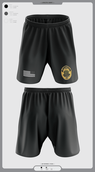 Athletic Shorts With Pockets, Miami Gardens Police, , Teamtime, Team time, sublimation, custom sports apparel, team uniforms, spirit wear, spiritwear, sports uniforms, custom shirts, team store, custom team store, fundraiser sports, apparel fundraiser