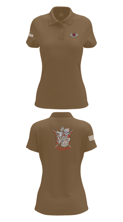 Dirty Deuce 1357112 Women's Short Sleeve Performance Polo  - 15