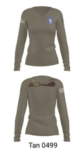 1-194 C Co 67170059 Women's Long Sleeve V-neck Shirt - 73