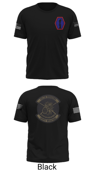 Short Sleeve Performance Shirt, 100th Battalion 442nd Infantry Delta dragons, Army, Teamtime, Team time, sublimation, custom sports apparel, team uniforms, spirit wear, spiritwear, sports uniforms, custom shirts, team store, custom team store, fundraiser sports, apparel fundraiser