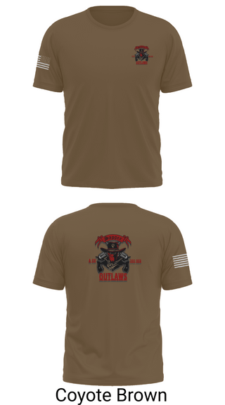 Short Sleeve Performance Shirt, 1st Cav 3rd BEB ACO “Outlaw”, , Teamtime, Team time, sublimation, custom sports apparel, team uniforms, spirit wear, spiritwear, sports uniforms, custom shirts, team store, custom team store, fundraiser sports, apparel fundraiser