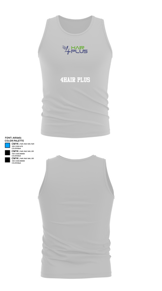 Tank Top, 4Hair Plus, , Teamtime, Team time, sublimation, custom sports apparel, team uniforms, spirit wear, spiritwear, sports uniforms, custom shirts, team store, custom team store, fundraiser sports, apparel fundraiser