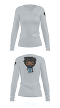 undefined Women's Long Sleeve V-neck Shirt - 16