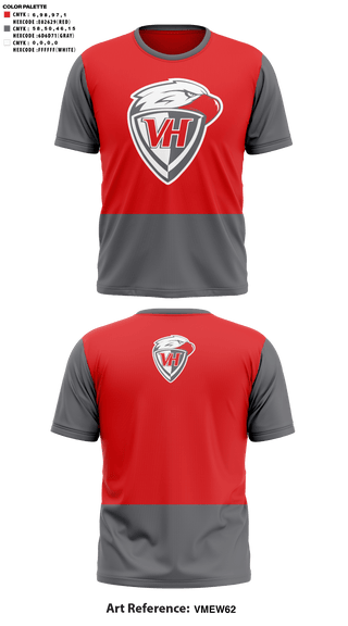 Short Sleeve Performance Shirt, Van Horn High School Cheer, Cheer, Teamtime, Team time, sublimation, custom sports apparel, team uniforms, spirit wear, spiritwear, sports uniforms, custom shirts, team store, custom team store, fundraiser sports, apparel fundraiser