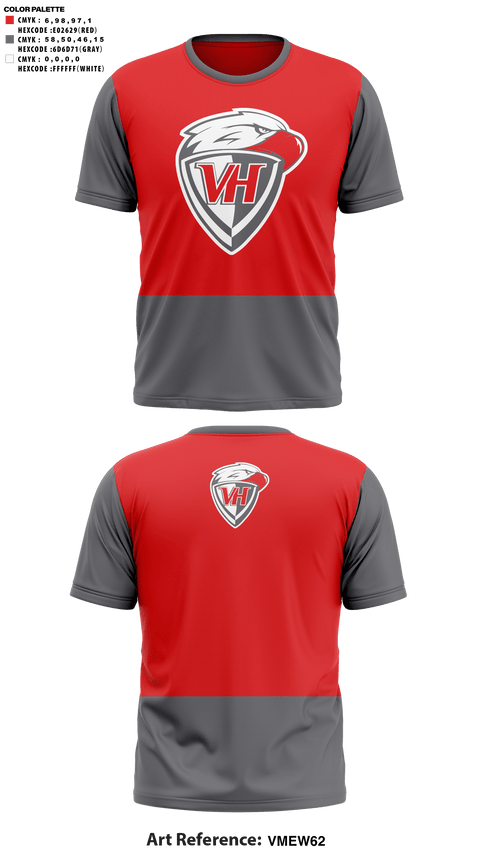 Short Sleeve Performance Shirt, Van Horn High School Cheer, Cheer, Teamtime, Team time, sublimation, custom sports apparel, team uniforms, spirit wear, spiritwear, sports uniforms, custom shirts, team store, custom team store, fundraiser sports, apparel fundraiser