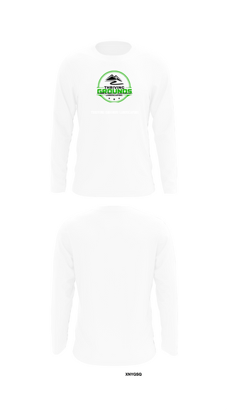 Long Sleeve Performance Shirt, Thriving Grounds Landscaping, , Teamtime, Team time, sublimation, custom sports apparel, team uniforms, spirit wear, spiritwear, sports uniforms, custom shirts, team store, custom team store, fundraiser sports, apparel fundraiser