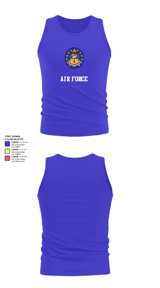 Tank Top, 36th Tac Fighter Wing, Air Force, Teamtime, Team time, sublimation, custom sports apparel, team uniforms, spirit wear, spiritwear, sports uniforms, custom shirts, team store, custom team store, fundraiser sports, apparel fundraiser