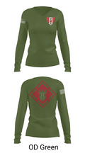46th Engineer Battalion 60900947 Women's Long Sleeve V-neck Shirt - 57