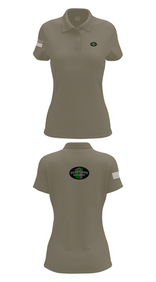 Womens Short Sleeve Performance Polo, Heartland masonry, , Teamtime, Team time, sublimation, custom sports apparel, team uniforms, spirit wear, spiritwear, sports uniforms, custom shirts, team store, custom team store, fundraiser sports, apparel fundraiser