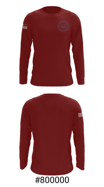 Highlands High School 81353773 Long Sleeve Performance Shirt - 24