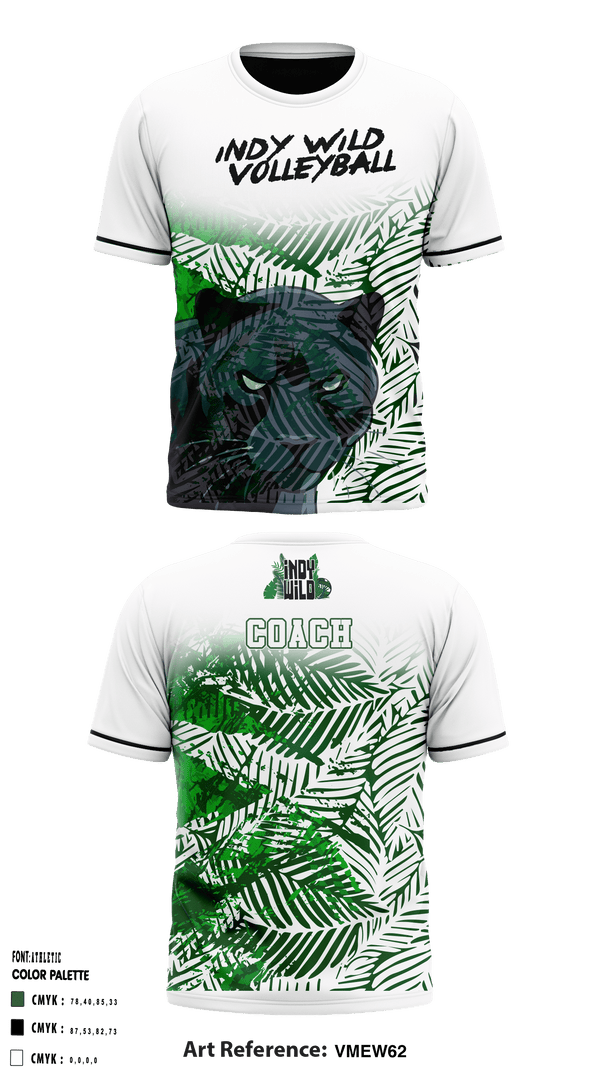 Short Sleeve Performance Shirt, Indy Wild Volleyball, Women's Volleyball, Teamtime, Team time, sublimation, custom sports apparel, team uniforms, spirit wear, spiritwear, sports uniforms, custom shirts, team store, custom team store, fundraiser sports, apparel fundraiser