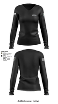 STFPA 1569148 Women's Long Sleeve V-neck Shirt - 105