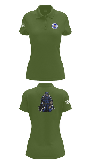 Womens Short Sleeve Performance Polo, Alabama Department of Corrections, Police, Teamtime, Team time, sublimation, custom sports apparel, team uniforms, spirit wear, spiritwear, sports uniforms, custom shirts, team store, custom team store, fundraiser sports, apparel fundraiser