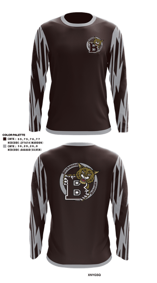 Long Sleeve Performance Shirt, Birchwood High School Cross Country, Cross Country, Teamtime, Team time, sublimation, custom sports apparel, team uniforms, spirit wear, spiritwear, sports uniforms, custom shirts, team store, custom team store, fundraiser sports, apparel fundraiser