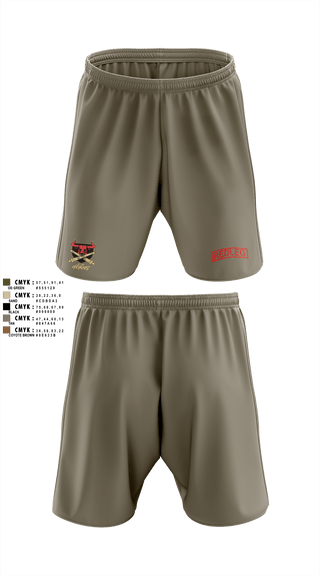 Athletic Shorts With Pockets, Bravo bulls3-6 fa, Army, Teamtime, Team time, sublimation, custom sports apparel, team uniforms, spirit wear, spiritwear, sports uniforms, custom shirts, team store, custom team store, fundraiser sports, apparel fundraiser