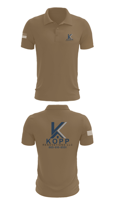 Kopp Renovations 26742282 Short Sleeve Performance Polo - 21