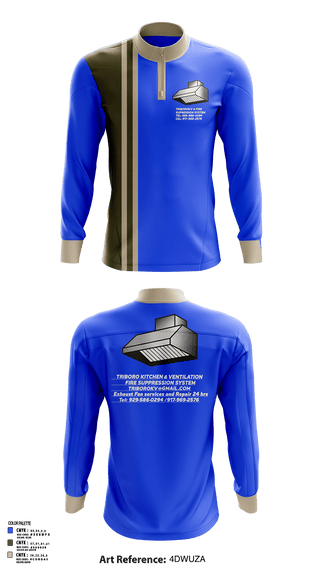 Quarter Zip Jacket, Triboro kitchen & ventilation, , Teamtime, Team time, sublimation, custom sports apparel, team uniforms, spirit wear, spiritwear, sports uniforms, custom shirts, team store, custom team store, fundraiser sports, apparel fundraiser