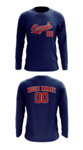 IWV Youth Baseball 93154147 Long Sleeve Performance Shirt 13