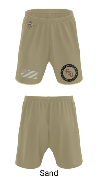 Athletic Shorts With Pockets, Seminole Battalion, Army, Teamtime, Team time, sublimation, custom sports apparel, team uniforms, spirit wear, spiritwear, sports uniforms, custom shirts, team store, custom team store, fundraiser sports, apparel fundraiser