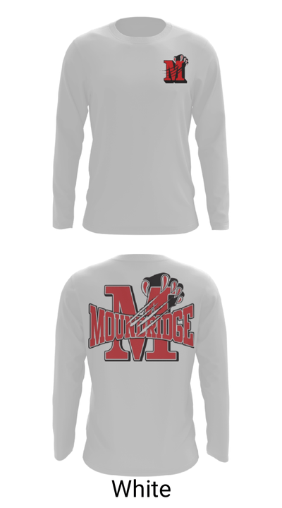 Moundridge High School Basketball 5586050 Long Sleeve Performance Shirt - 7