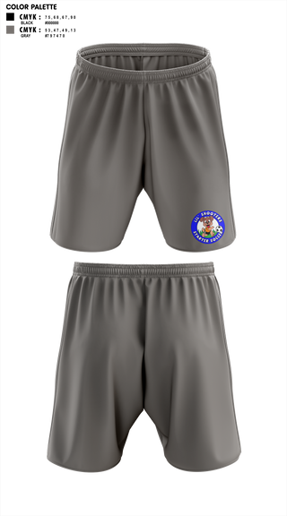 Athletic Shorts With Pockets, Lil' Shooters Starter Soccer, Men's Soccer, Teamtime, Team time, sublimation, custom sports apparel, team uniforms, spirit wear, spiritwear, sports uniforms, custom shirts, team store, custom team store, fundraiser sports, apparel fundraiser