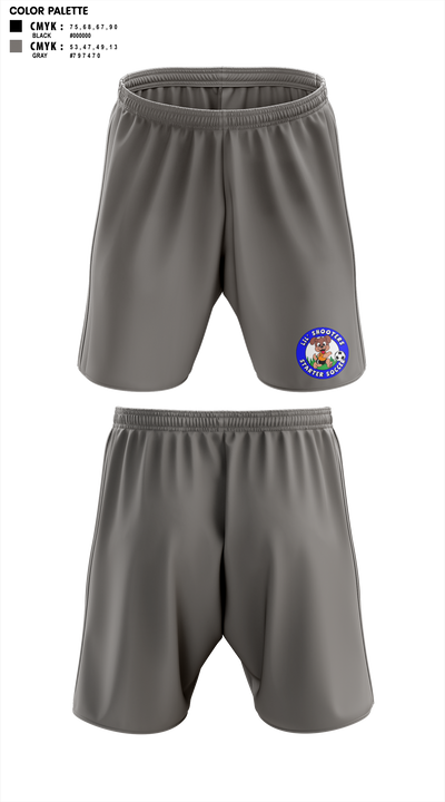 Lil' Shooters Starter Soccer 54199018 Athletic Shorts With Pockets - 1