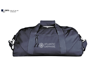 Duffle Bag, Atlantic Sapphire, Army, Teamtime, Team time, sublimation, custom sports apparel, team uniforms, spirit wear, spiritwear, sports uniforms, custom shirts, team store, custom team store, fundraiser sports, apparel fundraiser