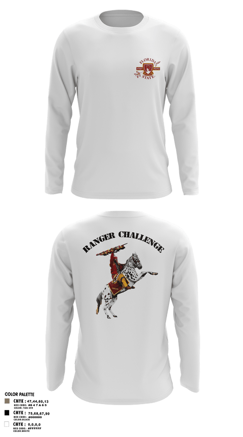 Long Sleeve Performance Polo, FSU ROTC, Army, Teamtime, Team time, sublimation, custom sports apparel, team uniforms, spirit wear, spiritwear, sports uniforms, custom shirts, team store, custom team store, fundraiser sports, apparel fundraiser