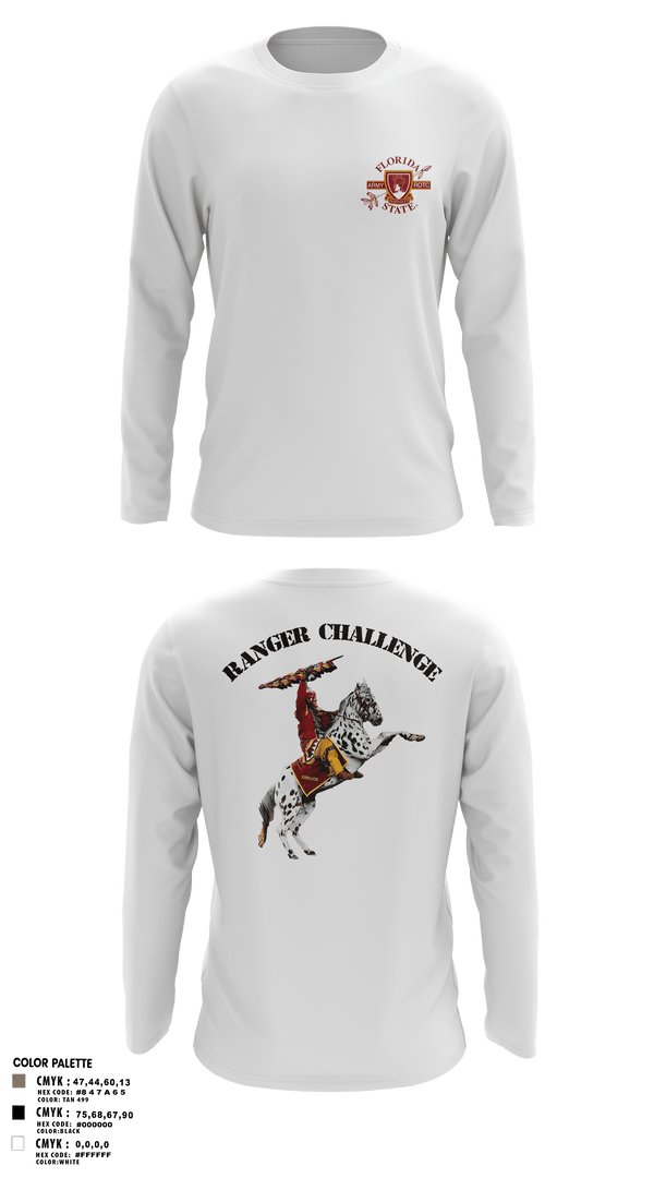 Long Sleeve Performance Polo, FSU ROTC, Army, Teamtime, Team time, sublimation, custom sports apparel, team uniforms, spirit wear, spiritwear, sports uniforms, custom shirts, team store, custom team store, fundraiser sports, apparel fundraiser