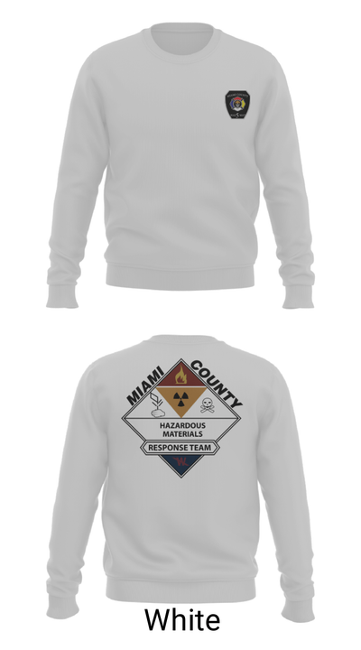 Miami County Hazmat 19346759 Crew Neck Sweatshirt - 14