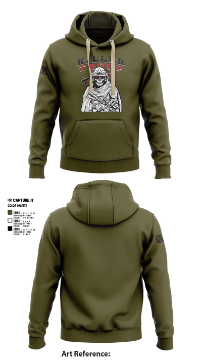 3/2CR Killer Troop 6220684 Hoodie - 3