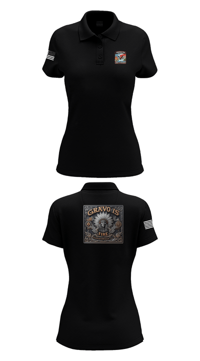 Gravois Fire Special Operations 80045989 Women's Short Sleeve Performance Polo  - 35