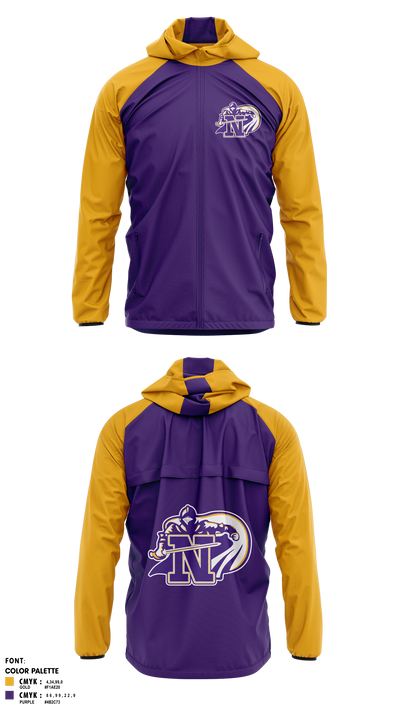 North Henderson High School Wrestling 82995559 Windbreaker - 41