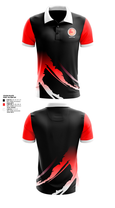 Torin Martial Arts Academy 75998928 Short Sleeve Performance Polo - 1