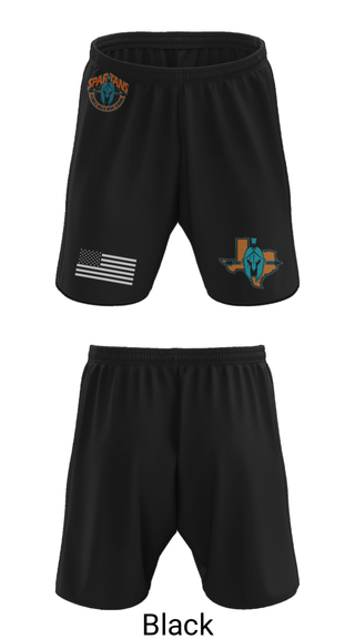 Athletic Shorts With Pockets, Spartans, Women's Basketball, Teamtime, Team time, sublimation, custom sports apparel, team uniforms, spirit wear, spiritwear, sports uniforms, custom shirts, team store, custom team store, fundraiser sports, apparel fundraiser