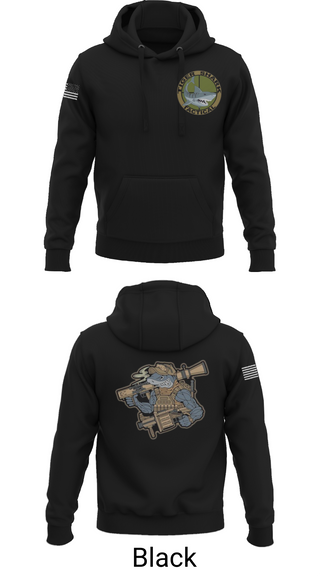 Hoodie, Wilmington Tiger Shark, Army, Teamtime, Team time, sublimation, custom sports apparel, team uniforms, spirit wear, spiritwear, sports uniforms, custom shirts, team store, custom team store, fundraiser sports, apparel fundraiser