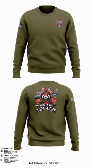 Crew Neck Sweatshirt, 374 MDSS/TOPA, Air Force, Teamtime, Team time, sublimation, custom sports apparel, team uniforms, spirit wear, spiritwear, sports uniforms, custom shirts, team store, custom team store, fundraiser sports, apparel fundraiser