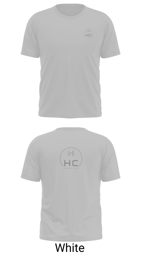 Short Sleeve Performance Shirt, HC CONSTRUCTION, , Teamtime, Team time, sublimation, custom sports apparel, team uniforms, spirit wear, spiritwear, sports uniforms, custom shirts, team store, custom team store, fundraiser sports, apparel fundraiser