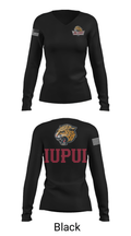University-Purdue University Track 77238438 Women's Long Sleeve V-neck Shirt - 13