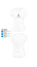 Crabtree Plumbing & Piping 20827864 Women's Short Sleeve V-neck Shirt - 18