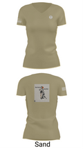 a-co 2-2in 3/10 62534223 Women's Short Sleeve V-neck Shirt - 88