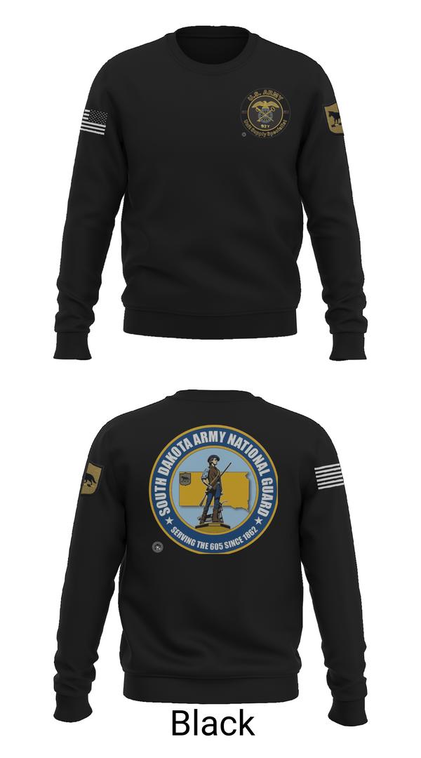 Crew Neck Sweatshirt, 235th MP CO, Army, Teamtime, Team time, sublimation, custom sports apparel, team uniforms, spirit wear, spiritwear, sports uniforms, custom shirts, team store, custom team store, fundraiser sports, apparel fundraiser