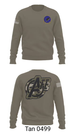 Crew Neck Sweatshirt, 509 OSS, Air Force, Teamtime, Team time, sublimation, custom sports apparel, team uniforms, spirit wear, spiritwear, sports uniforms, custom shirts, team store, custom team store, fundraiser sports, apparel fundraiser