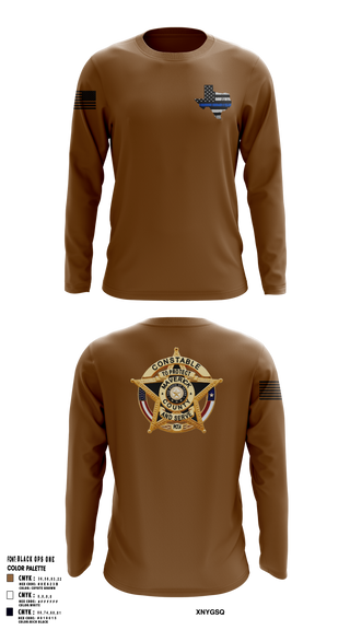 Long Sleeve Performance Shirt, Maverick County Constable PCT 4, , Teamtime, Team time, sublimation, custom sports apparel, team uniforms, spirit wear, spiritwear, sports uniforms, custom shirts, team store, custom team store, fundraiser sports, apparel fundraiser
