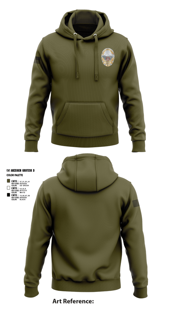 Hoodie, Monument Police Department, Police, Teamtime, Team time, sublimation, custom sports apparel, team uniforms, spirit wear, spiritwear, sports uniforms, custom shirts, team store, custom team store, fundraiser sports, apparel fundraiser