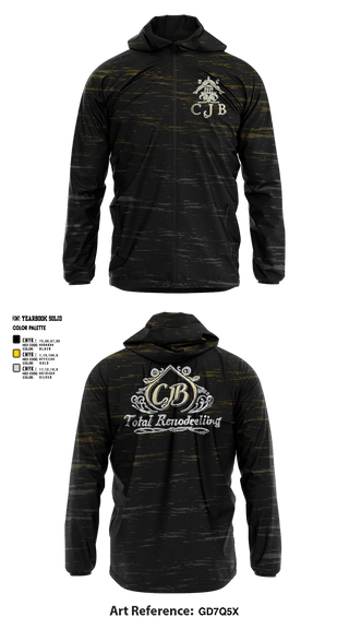 Windbreaker, CJB total remodeling llc, , Teamtime, Team time, sublimation, custom sports apparel, team uniforms, spirit wear, spiritwear, sports uniforms, custom shirts, team store, custom team store, fundraiser sports, apparel fundraiser